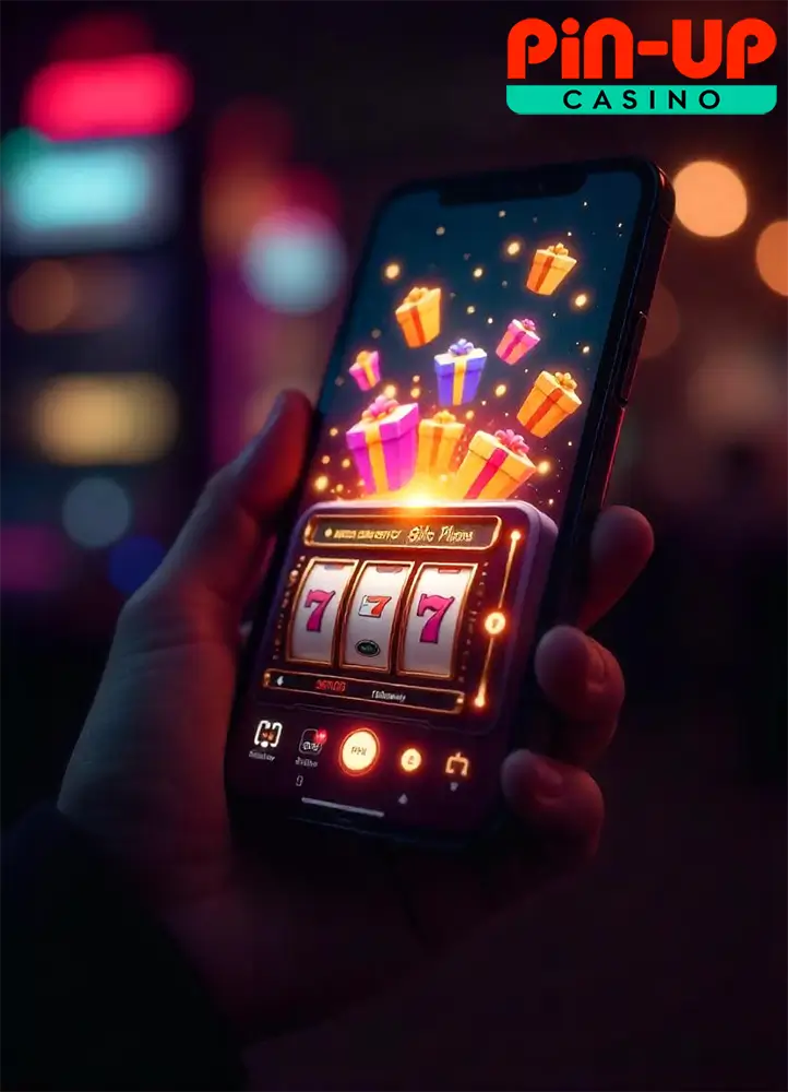 Pinup бонуси за завантаження додатка